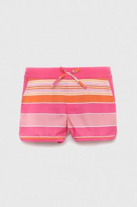 Columbia pantaloni scurti copii Sandy Shores Boardshort culoarea roz, modelator