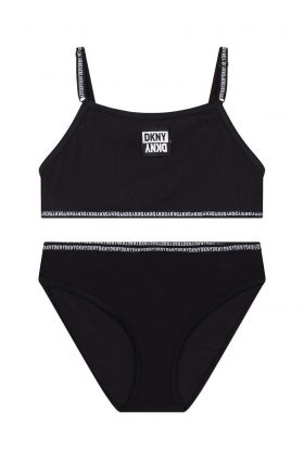 Dkny costum de baie copii culoarea negru