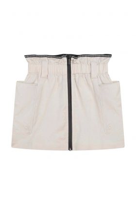 Dkny fusta fete culoarea alb, mini, drept