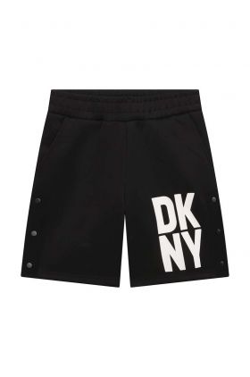 Dkny pantaloni scurti copii culoarea negru