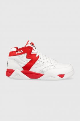 Fila sneakers din piele M-SQUAD culoarea rosu