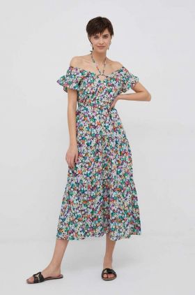 GAP rochie din bumbac midi, evazati