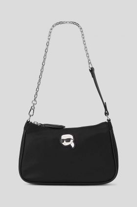 Karl Lagerfeld poseta culoarea negru