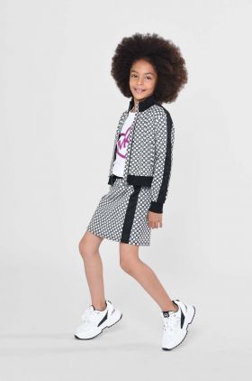 Michael Kors fusta fete culoarea negru, mini, drept