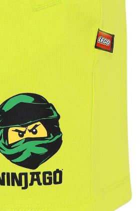 Lego pantaloni scurti de baie copii culoarea verde