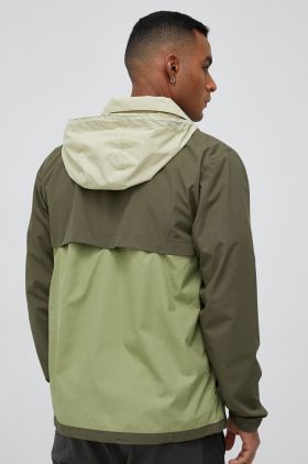 Billabong windbreaker Windswell culoarea verde, de tranzitie