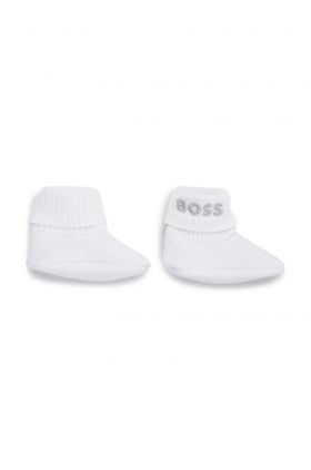 BOSS set de bumbac pentru bebelusi culoarea alb