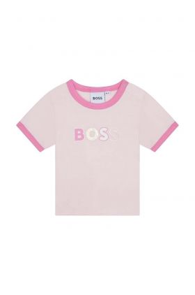 BOSS compleu bebe culoarea roz