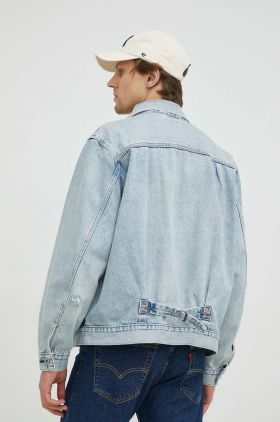 Levi's geaca jeans barbati, de tranzitie, oversize