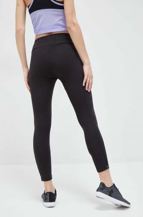 Puma colanti femei, culoarea negru, neted