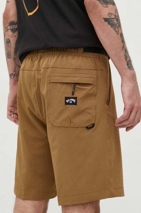 Billabong pantaloni scurti barbati, culoarea maro