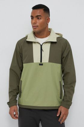 Billabong windbreaker Windswell culoarea verde, de tranzitie