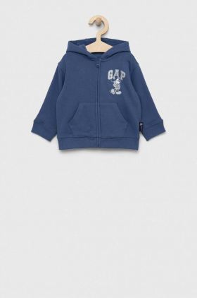 GAP bluza copii x Disney cu glugă, cu imprimeu