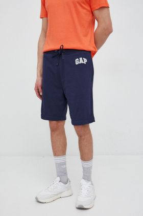 GAP pantaloni scurti barbati, culoarea albastru marin