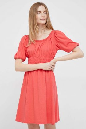 GAP rochie culoarea rosu, mini, evazati