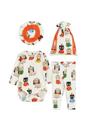 Mini Rodini set de bumbac pentru bebelusi