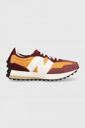 New Balance sneakers MS327OA culoarea bordo MS327OA-7OA