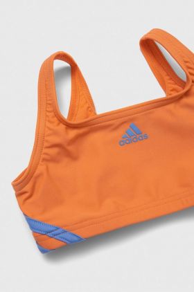 adidas Performance costum de baie pentru copii din două piese 3S BIKINI culoarea portocaliu