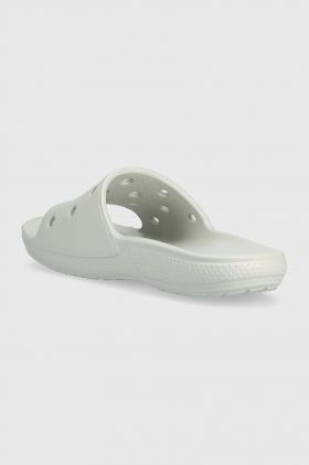 Crocs papuci Classic Slide culoarea gri 206121