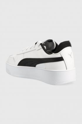 Puma sneakers Carina Street culoarea alb 389390