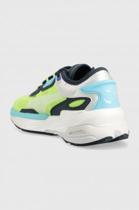 Puma sneakers Extent Nitro Tech culoarea verde