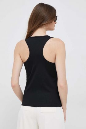 Lacoste top femei, culoarea negru