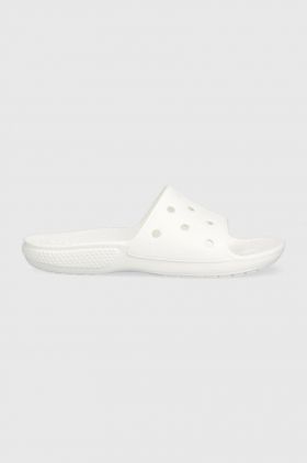 Crocs slapi copii culoarea alb