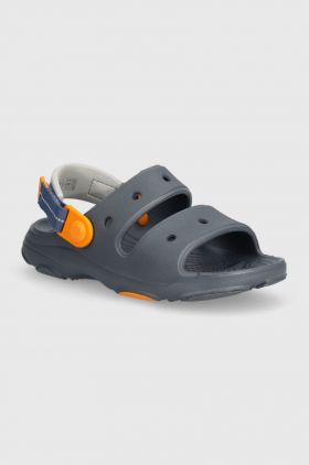 Crocs slapi copii culoarea albastru marin