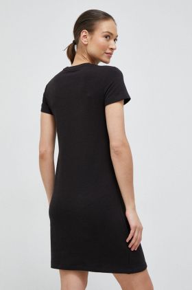 Puma rochie culoarea negru, mini, drept