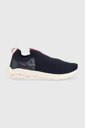 Geox sneakers pentru copii culoarea albastru marin