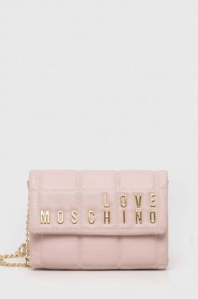 Love Moschino poseta culoarea roz