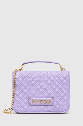 Love Moschino poseta culoarea violet