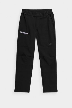 4F pantaloni copii F097 culoarea negru