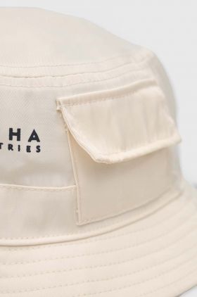 Alpha Industries palarie culoarea bej