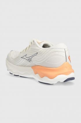 Mizuno pantofi de alergat Wave Skyrise 4 culoarea alb