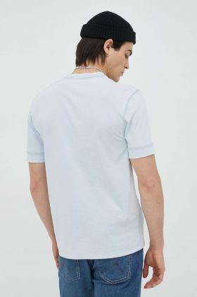 Drykorn tricou din bumbac Raphael neted