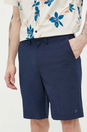 Billabong pantaloni scurti barbati, culoarea albastru marin