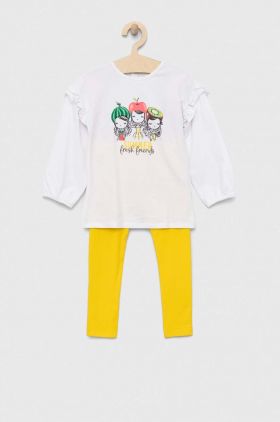 Birba&Trybeyond compleu bebe culoarea galben