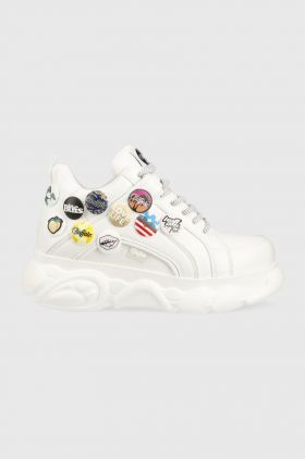 Buffalo sneakers Cld Corin Button culoarea alb, 1630884