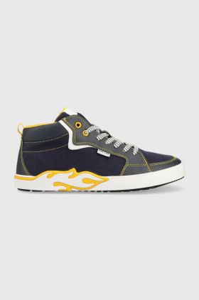 Geox sneakers pentru copii culoarea albastru marin