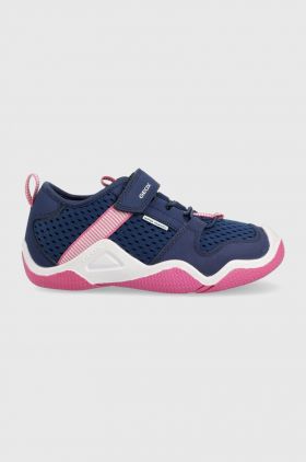 Geox sneakers pentru copii culoarea albastru marin