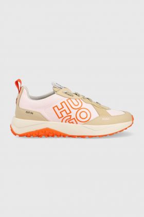 HUGO sneakers Kane culoarea roz, 50493153