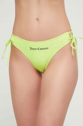 Juicy Couture costum de baie din două piese culoarea verde, cupa moale