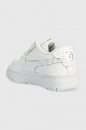 Puma sneakers pentru copii Cali Dream Lth PS culoarea alb