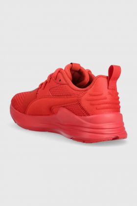 Puma sneakers pentru copii Puma Wired Run Pure Jr culoarea rosu