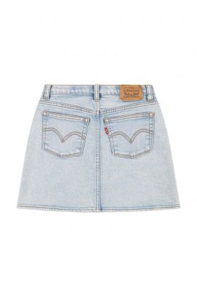 Levi's fusta denim pentru copii mini, drept