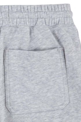 Levi's pantaloni scurti copii culoarea gri, neted