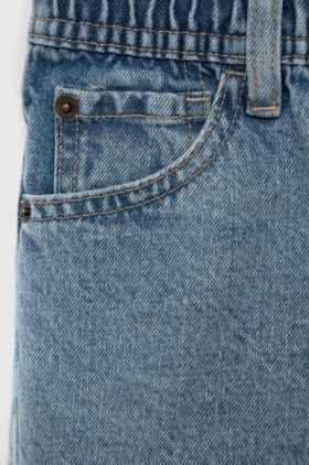 GAP pantaloni scurti din denim pentru copii neted, talie reglabila