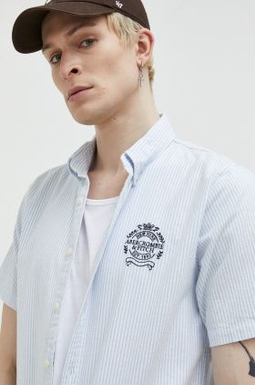 Abercrombie & Fitch camasa barbati, cu guler button-down, regular