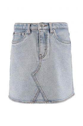 Levi's fusta denim pentru copii mini, drept